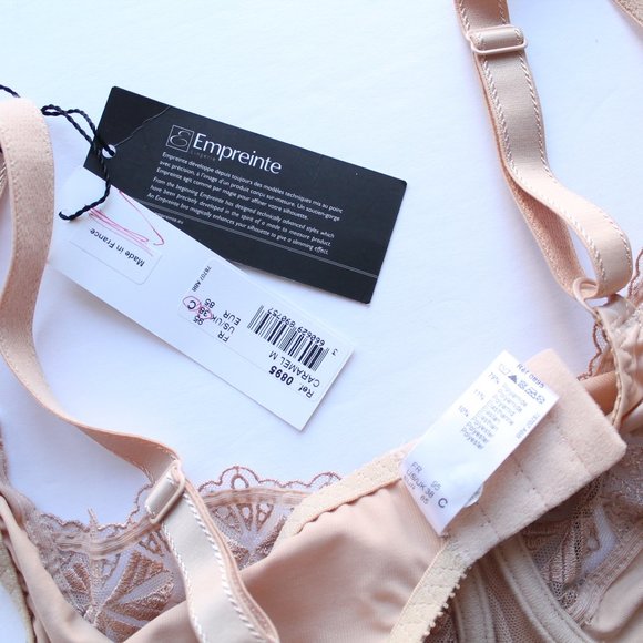 Empreinte Sofia Balconette Bra Caramel Size 38C - Picture 4 of 4